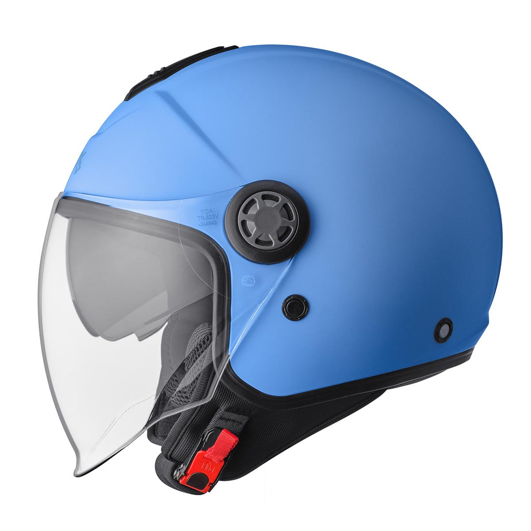 blue open face motorcycle helmets Open Face Helmet Gelato – gmsmoto
